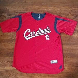St. Louis Cardinals MLB Embroidered Jersey Red XL